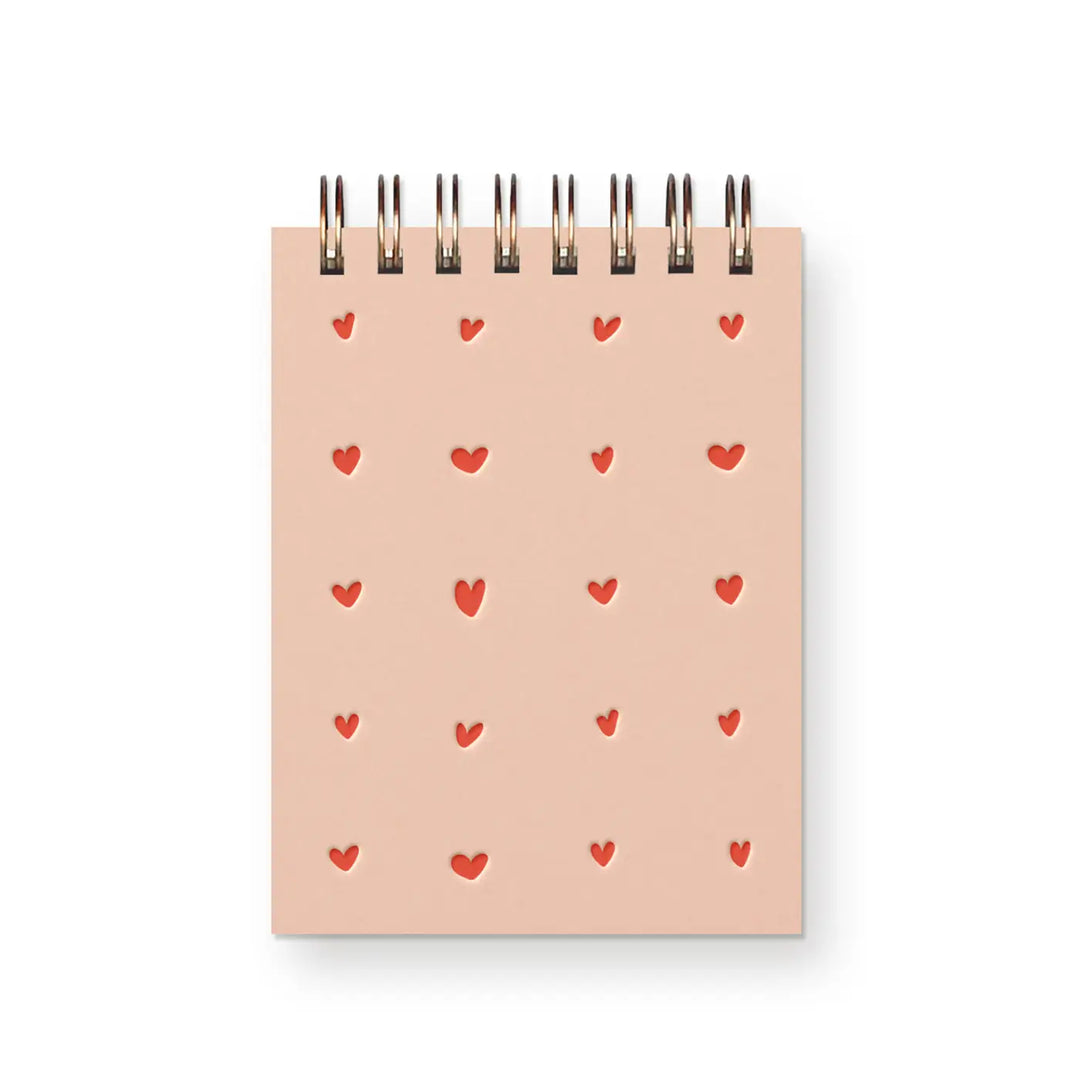 Heart Mini Jotter Notebook