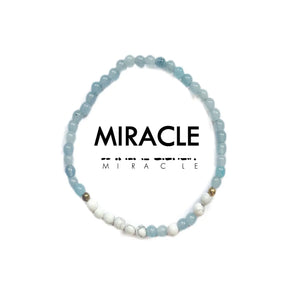 Morse Code Bracelet - Miracle