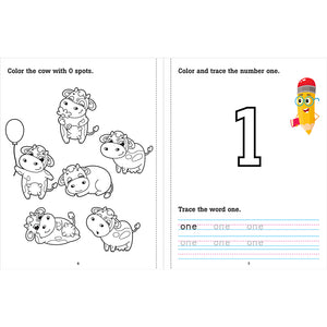 Preschool Math Workbook