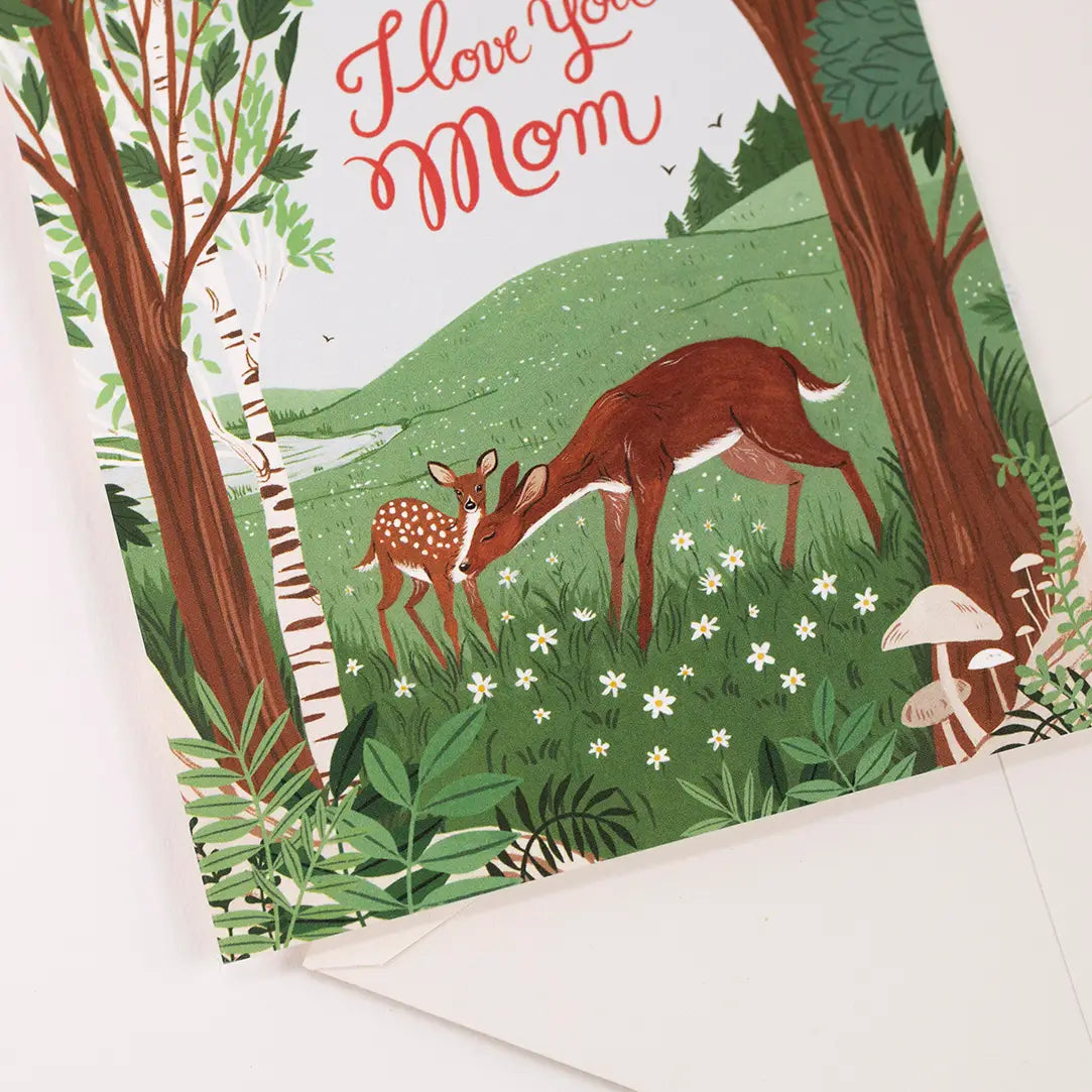 I Love You Mom Card