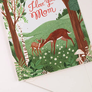 I Love You Mom Card