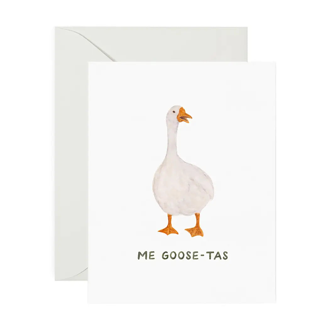 Me Goose-tas Love Card
