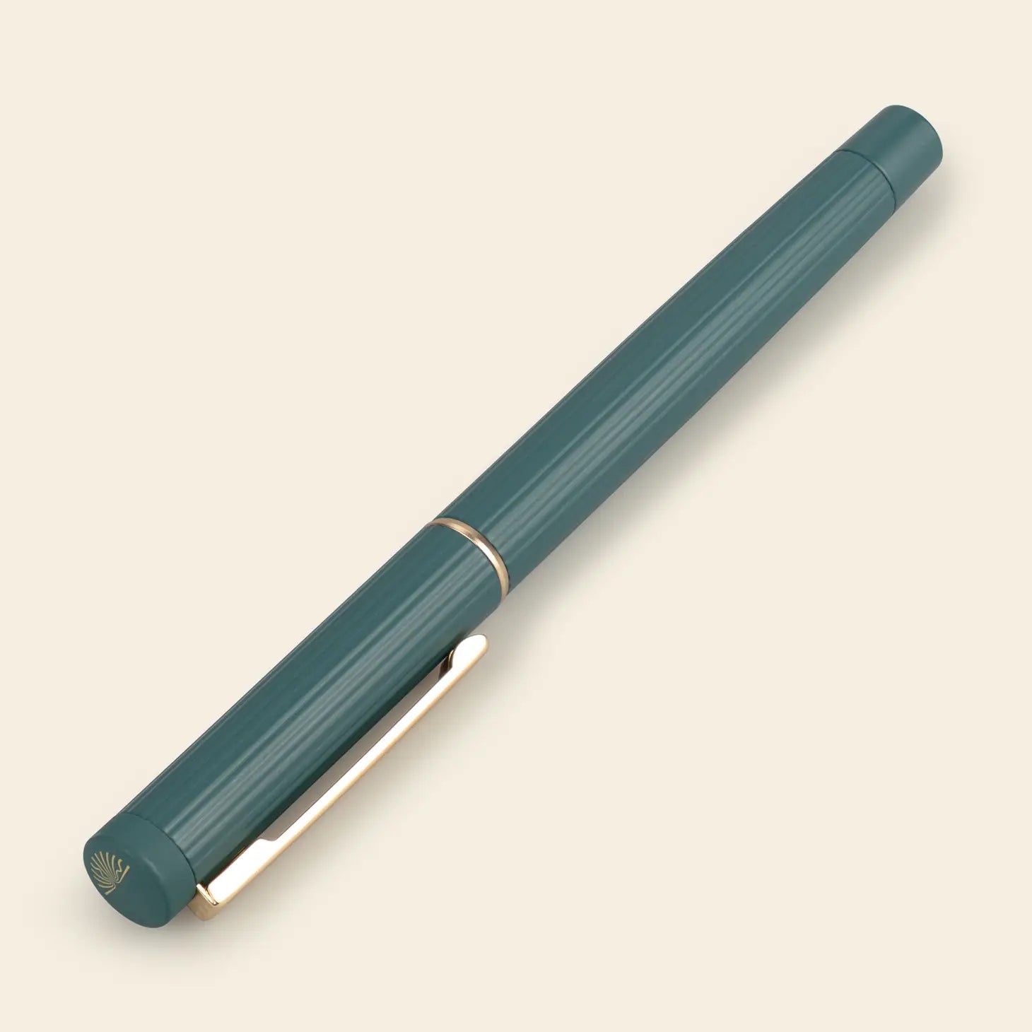 Groove Roller Pen - Teal