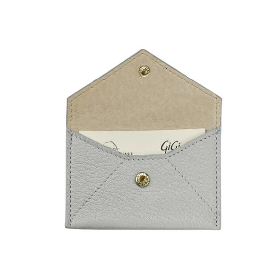 Mini Envelope/Business Card Holder - Grey