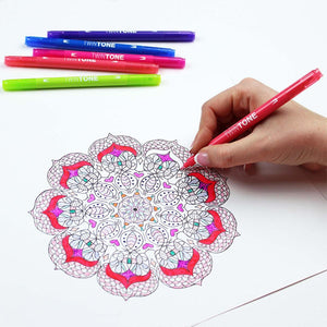 TwinTone Marker Set - Brights (12 Pack)