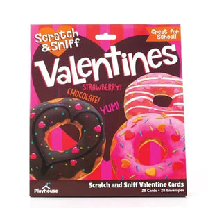 Donuts Scratch & Sniff Valentines - Set of 28
