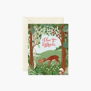 I Love You Mom Card
