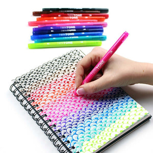 TwinTone Marker Set - Brights (12 Pack)