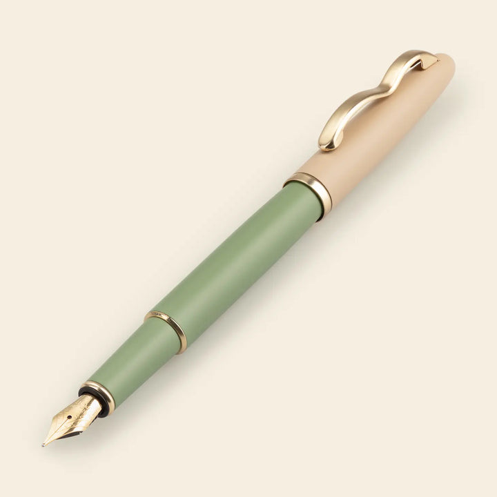 Wave Fountain Pen - Green