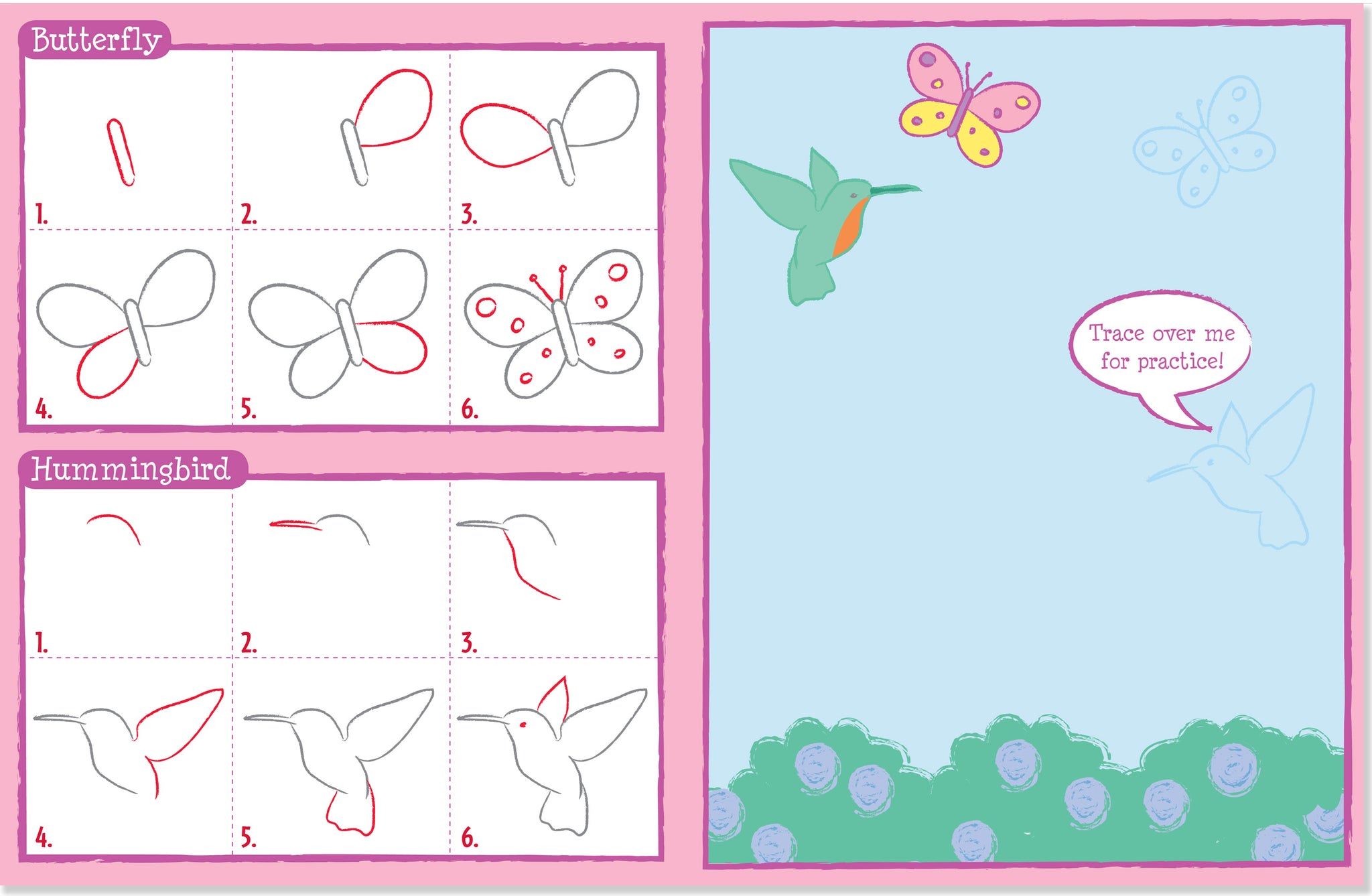 Learn To Draw... Flower Garden!