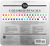 Studio Series 50-unit Deluxe Colored Pencil Set