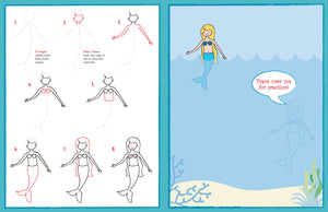 Learn To Draw... Unicorns, Mermaids, and More