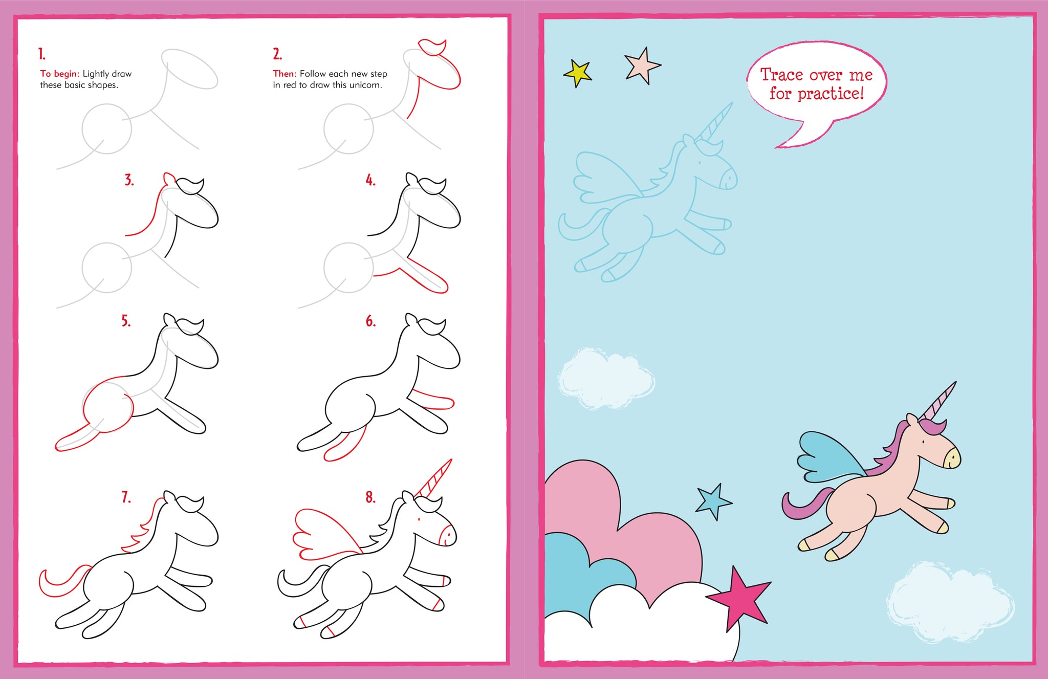 Learn To Draw... Unicorns, Mermaids, and More