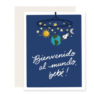 Bienvenido al Mundo - Spanish Card