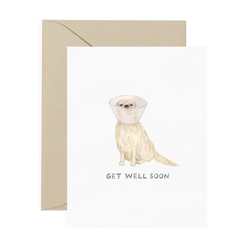 Get Well Pup Sympathy Card
