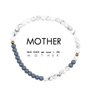 Morse Code Bracelet - Mother