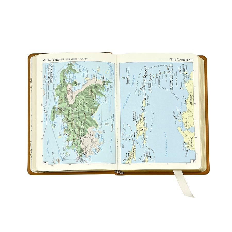 America Atlas: National Parks Leather Journals
