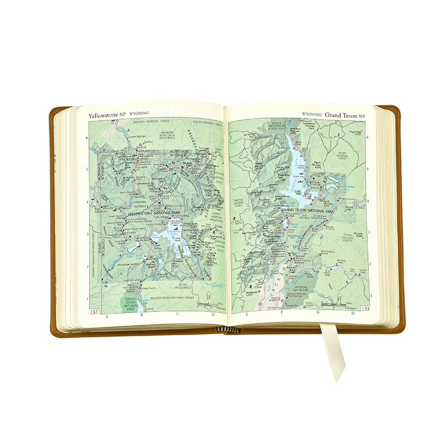 America Atlas: National Parks Leather Journals
