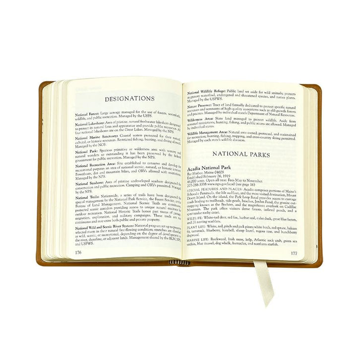 America Atlas: National Parks Leather Journals