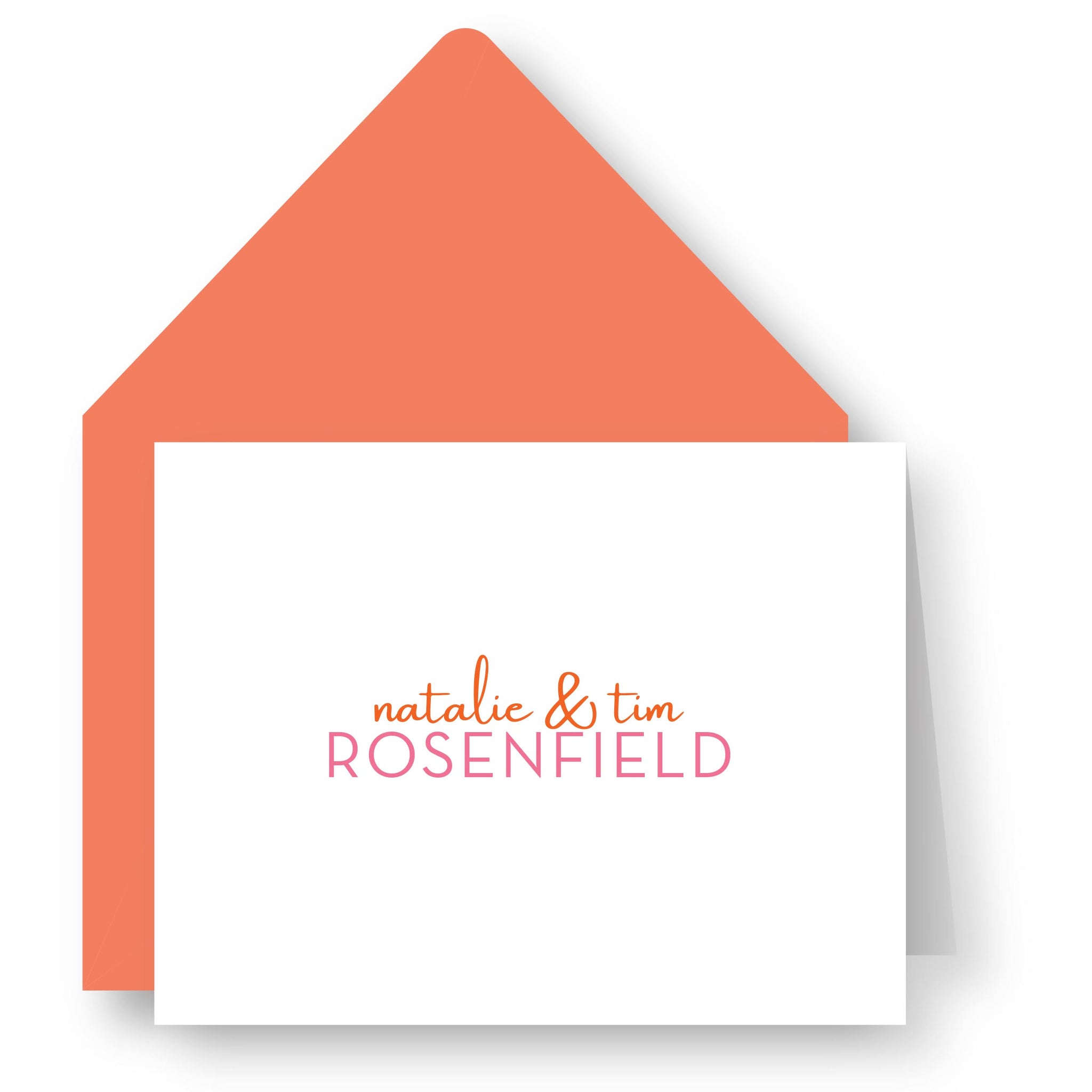 Folded Notecards - The Rosenfield