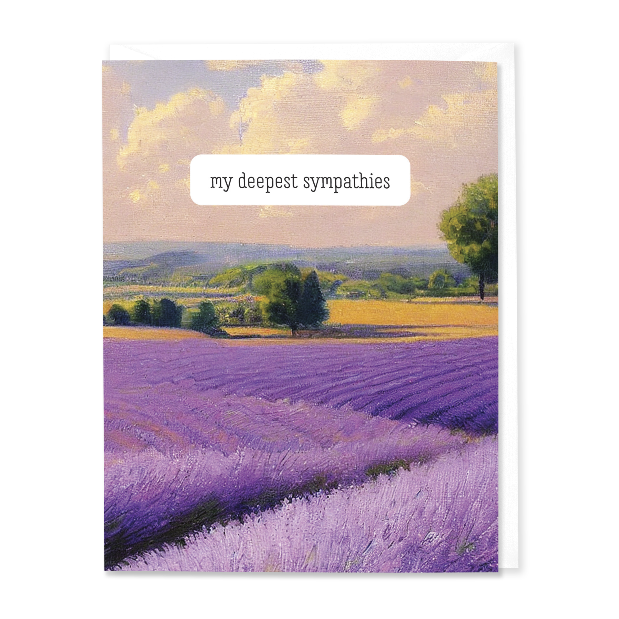 Lavender Deepest Sympathies (Set of 8)