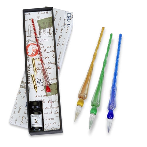 Glass Pen & Ink Sets