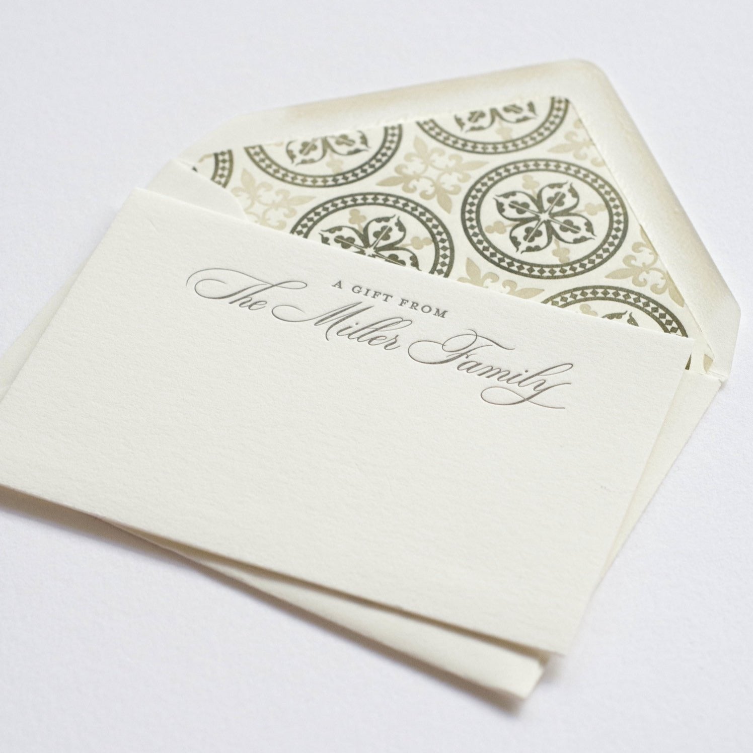 Flat Enclosures - Dove Medallion 59