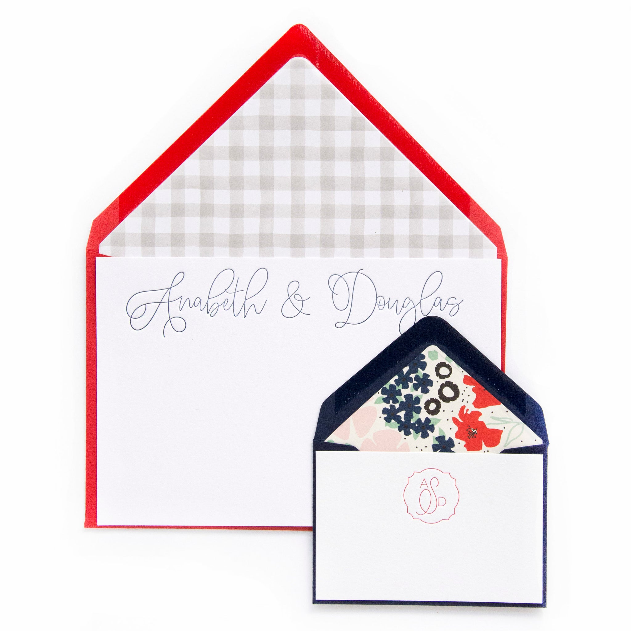 Flat Enclosures - Gingham Picnic 64