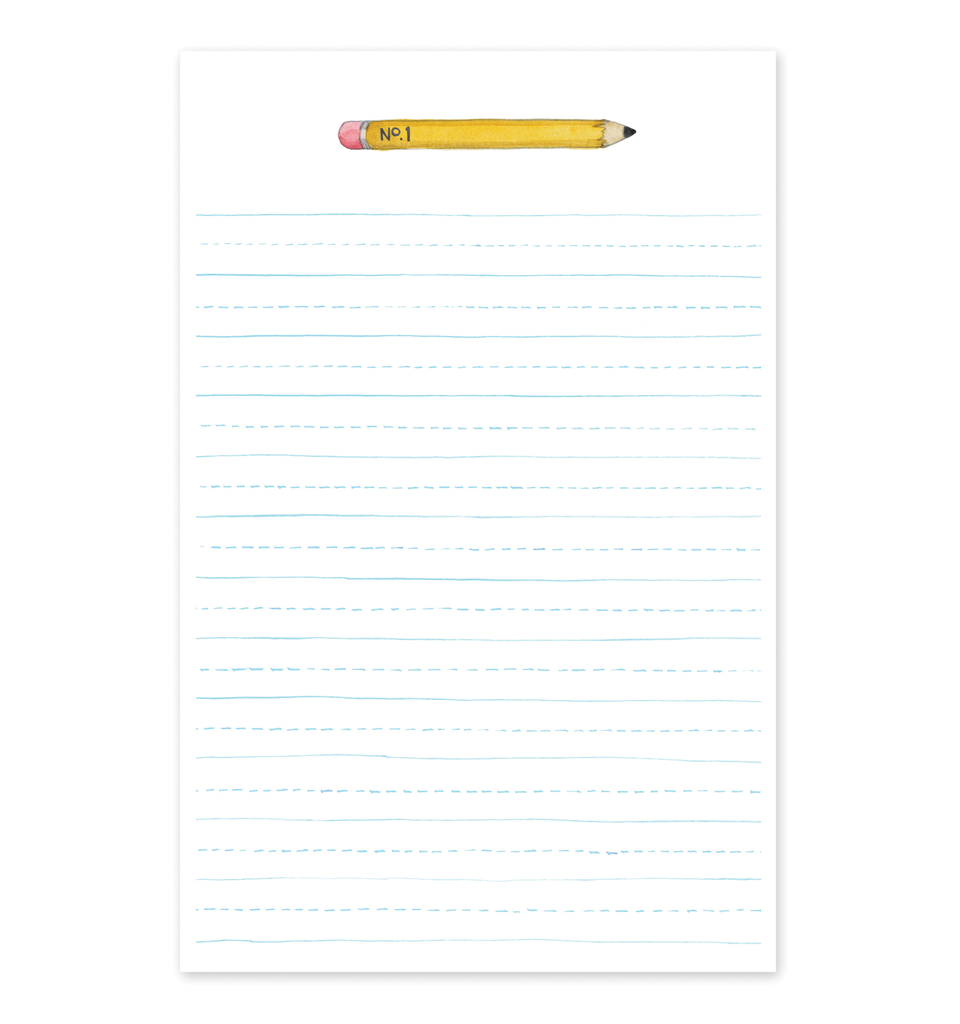 Pencil Notepad – Hitchcock Paper Co.