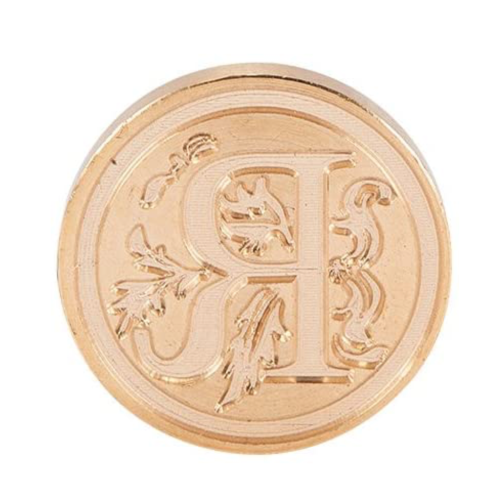 Wax Seal Stamp - Alphabet Round