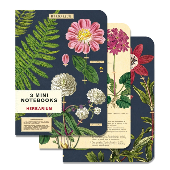Mini Notebooks - Herbarium