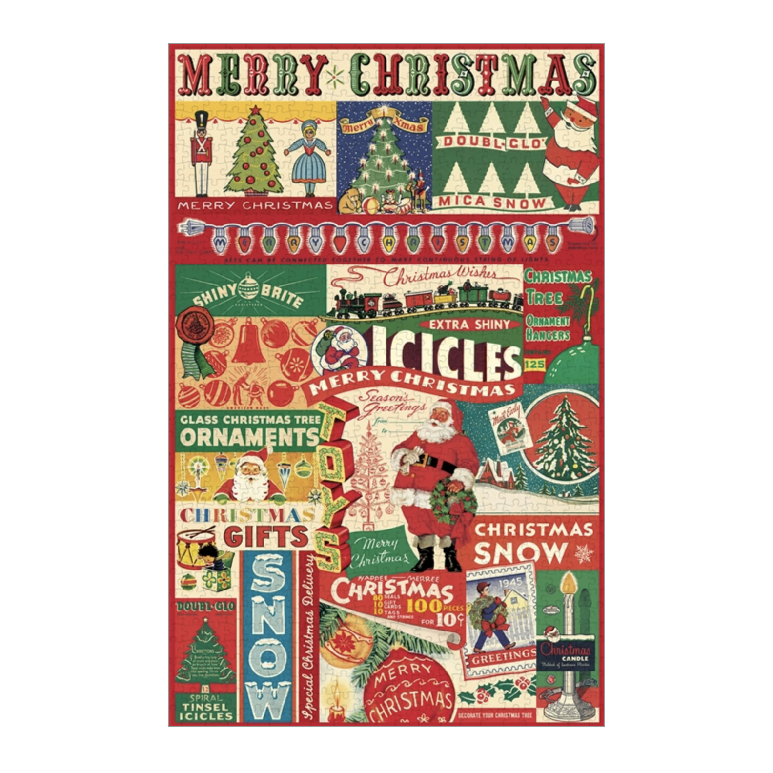 Vintage Christmas 500 Piece Puzzle