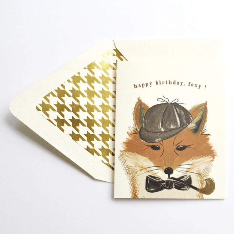 Happy Birthday, Foxy! Card