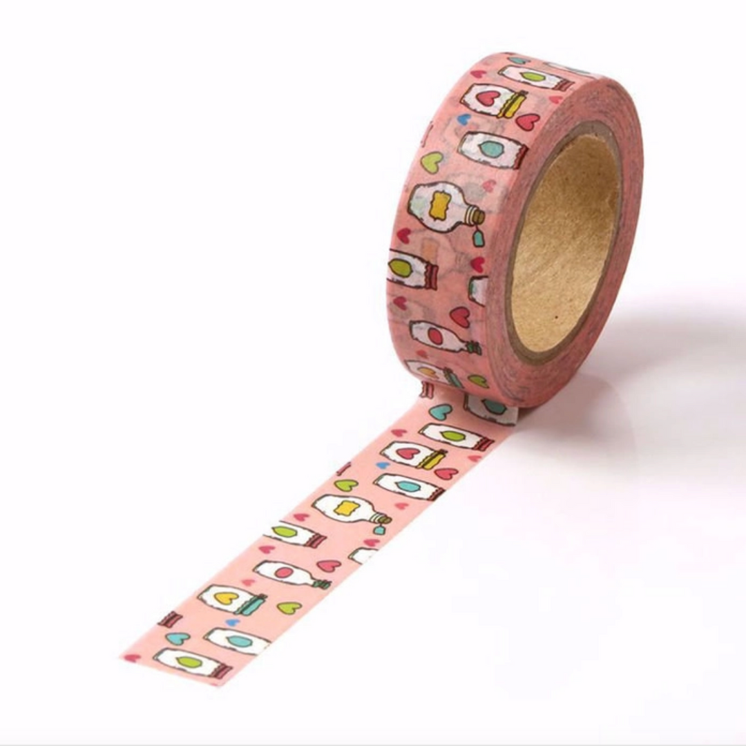 Love Bottle Washi Tape