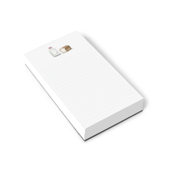 Milk and Bread Notepad