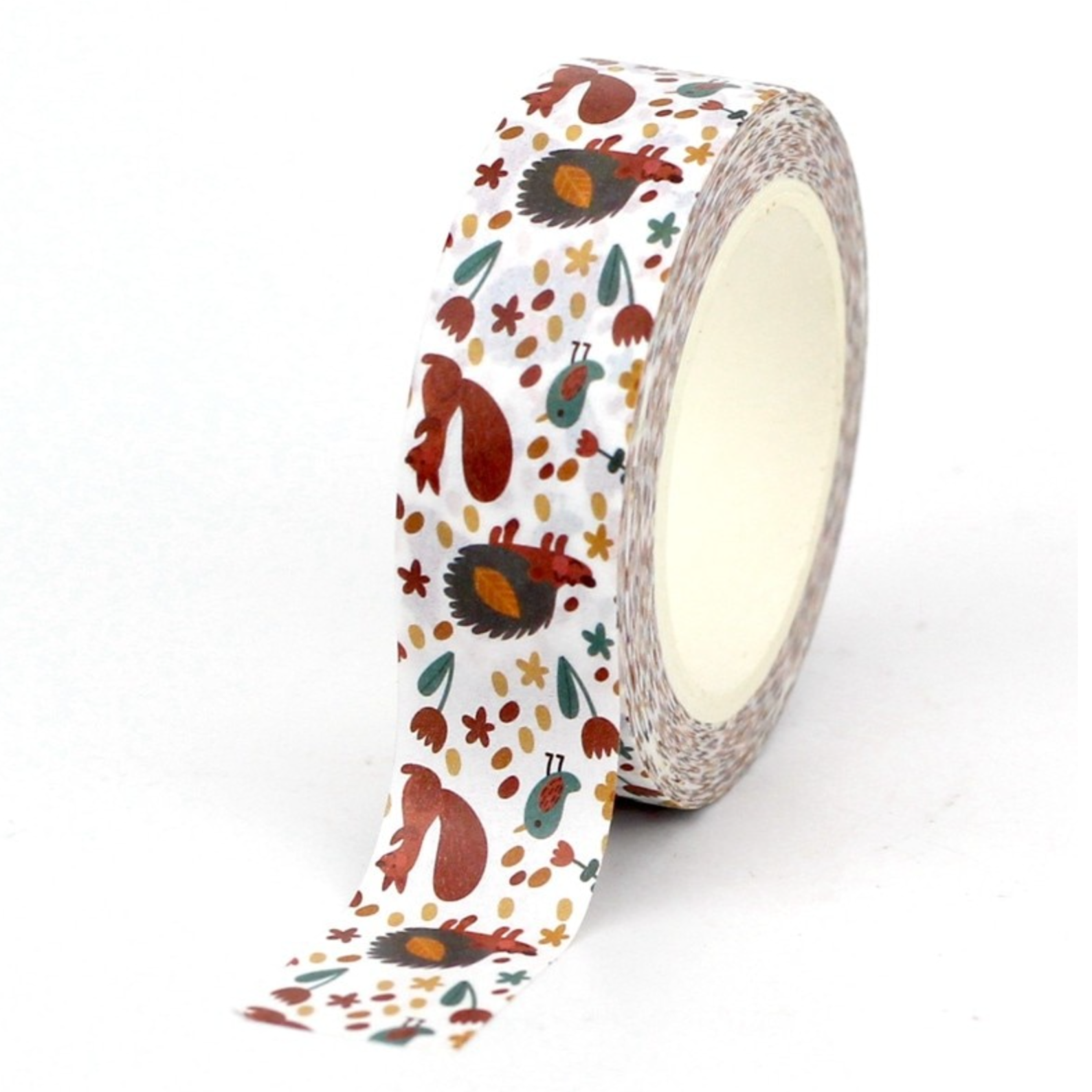 Hedgehog and Squirrel Washi Tape