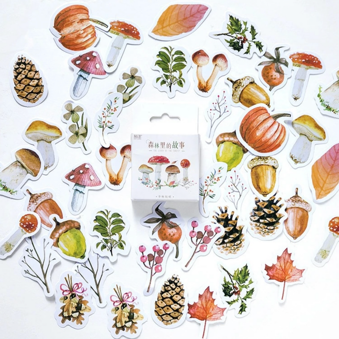 Forest Story Stickers - pack of 45