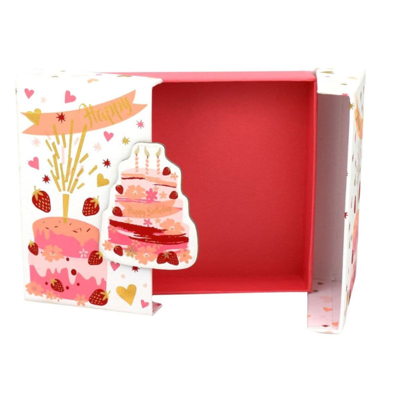 Birthday Cakes Gift Card Box