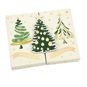 Christmas Trees Gift Card Box