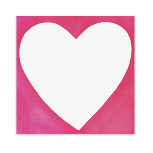 Chubby Heart Notepad