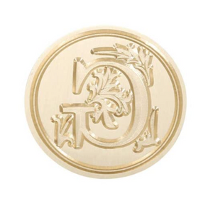 Wax Seal Stamp - Alphabet Round