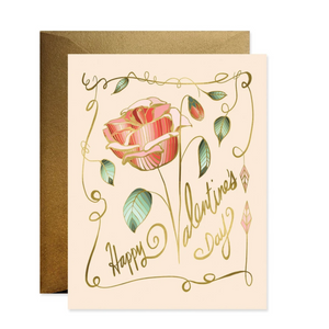 Nouveau Valentine Card
