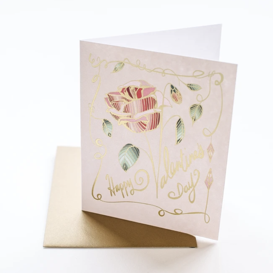 Nouveau Valentine Card