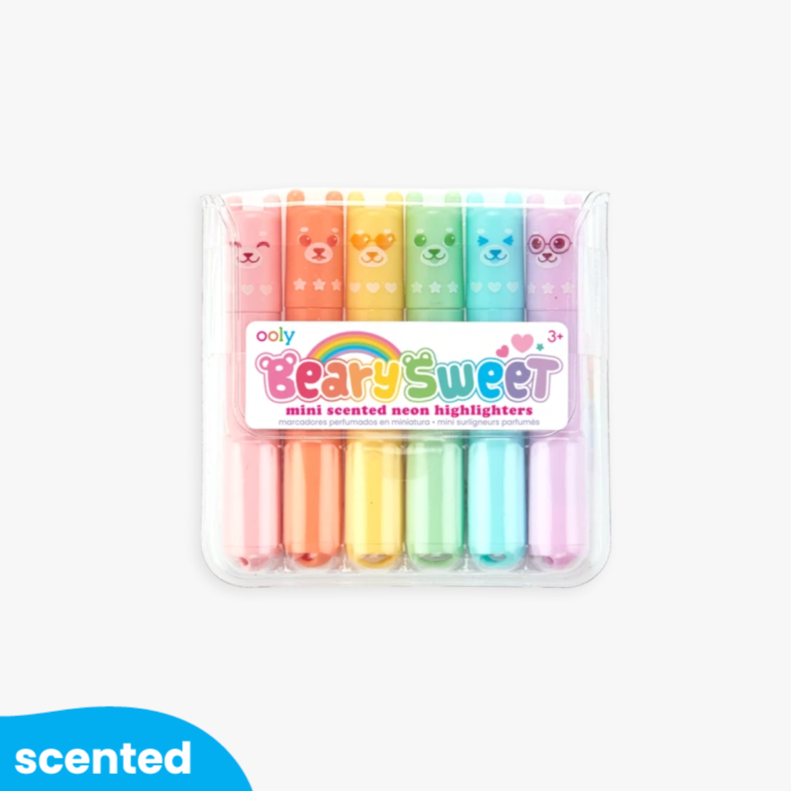 Ooly Beary Sweet Mini Scented Highlighters