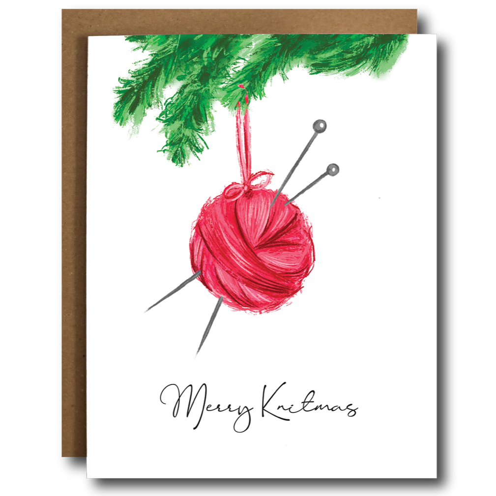 Merry Knitmas Card