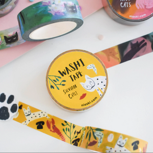 Salvador Catli Cat Washi Tape