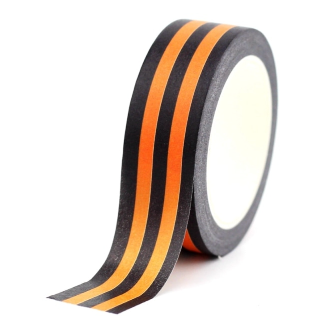 Halloween Striped Washi
