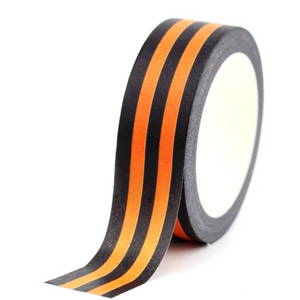Halloween Striped Washi