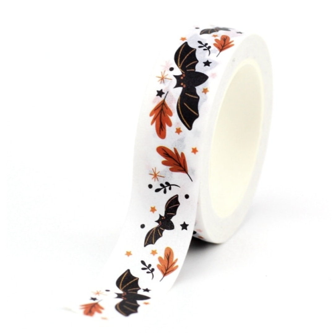 Bats & Leaves Washi