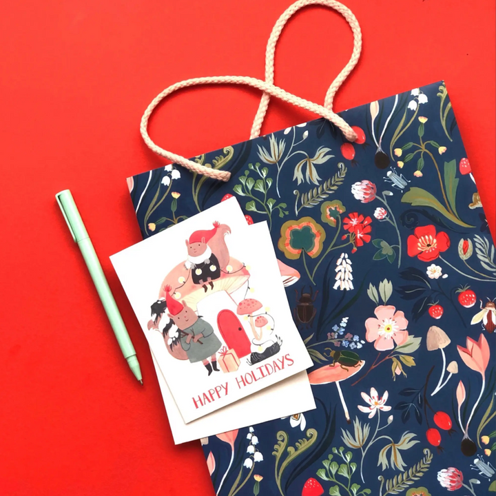 Forest Blue Gift Bag (Large)